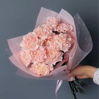 Kenzo” Delicate Carnation Bouquet – Fresh and Tender Floral Gift